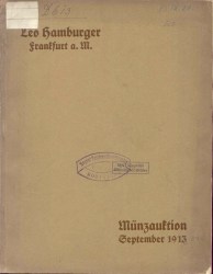 Aukció: Hamburger 1913