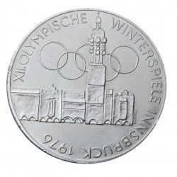 Ausztria 1975 100 Schilling Innsbrucki téli olimpia II - Bécs