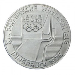 Ausztria 1976 100 Schilling Innsbrucki téli olimpia IV - Hall