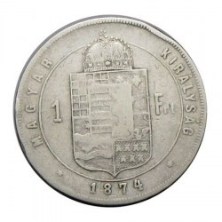 Ferenc József 1874KB 1 Forint