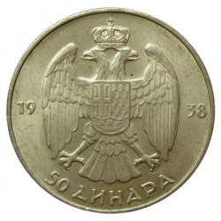 Jugoszlávia 1938 20 Dinár